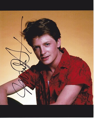 マイケル・J・フォックス 直筆オートグラフ | オートグラフ（直筆