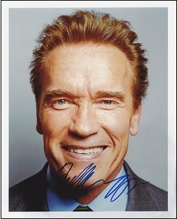 アーノルド・シュワルツェネッガー 直筆オートグラフ | すべての商品