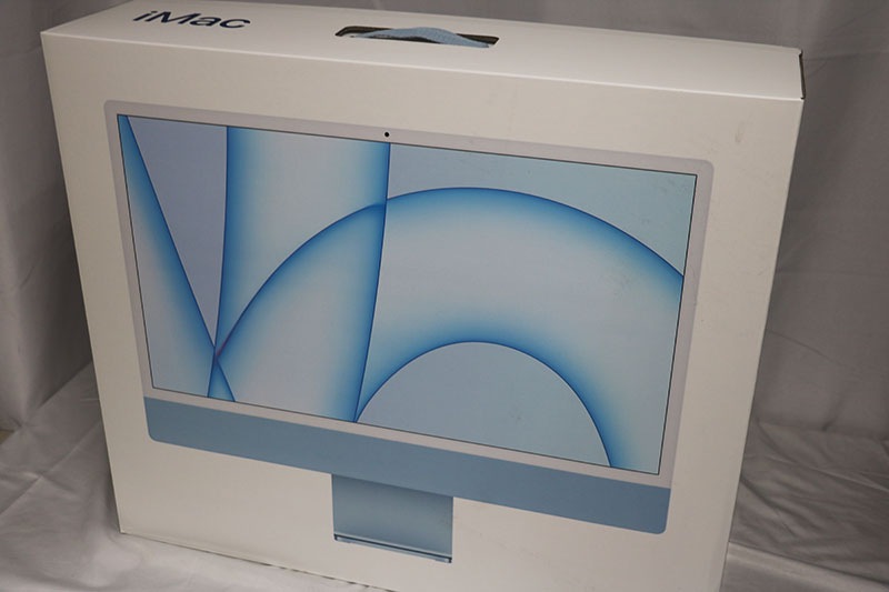 toki】 iMac M1 ブルー 本体 (箱あり/付属品欠品なし) toki】 iMac M1