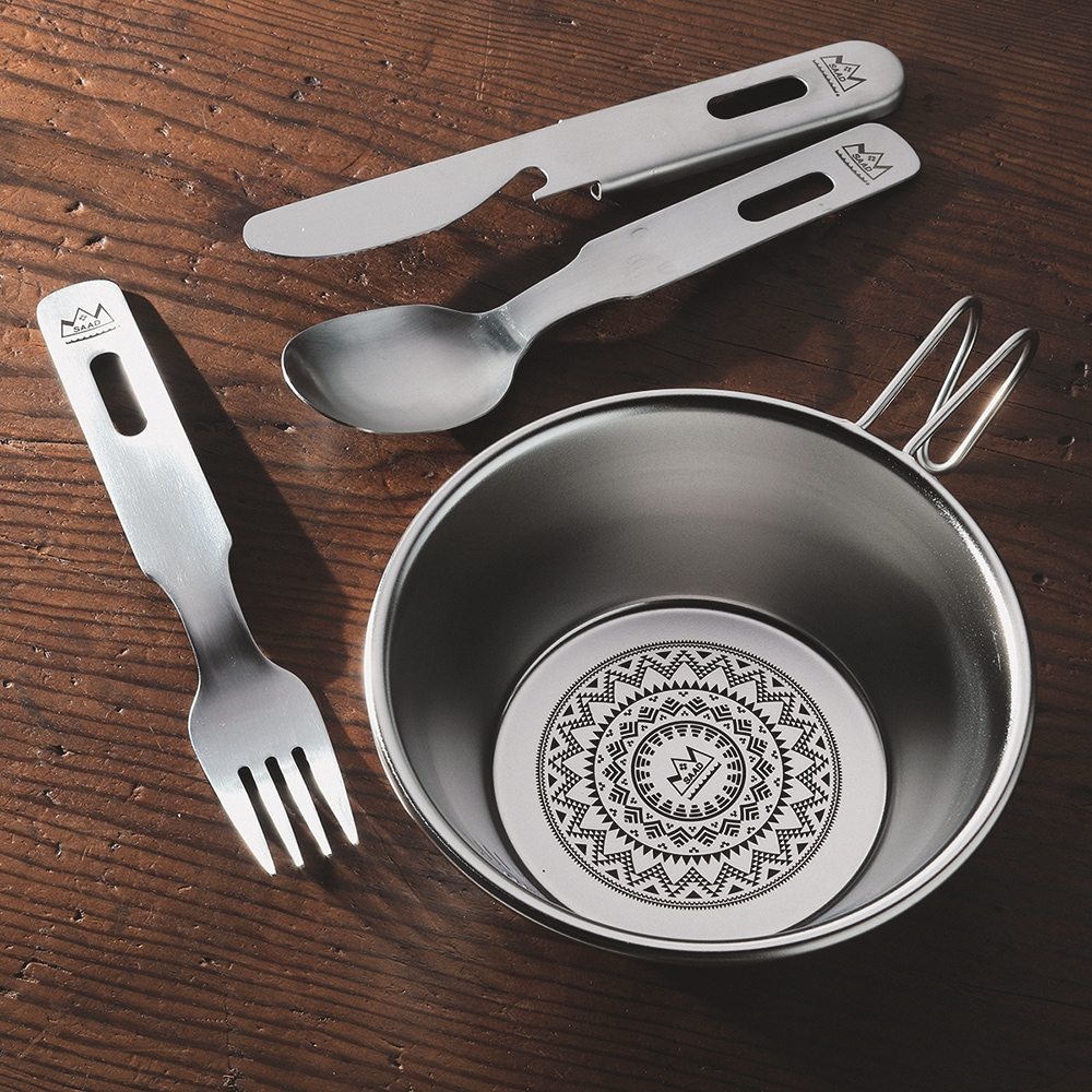 オンラインストア&POP UP STORE限定】ステンレス カトラリーセット