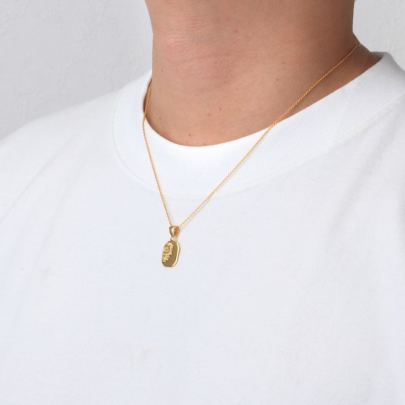 ココペリモチーフ シルバー925製 K18（18金）ゴールドプレート