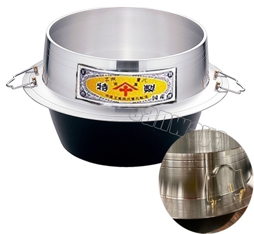 特製羽釜カン付30cm,炊飯量3.5升,容量15L 加熱ムラのない羽釜 NAKAO