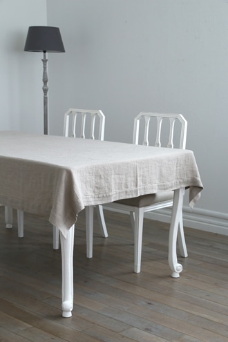 リネンテーブルクロスナチュラル