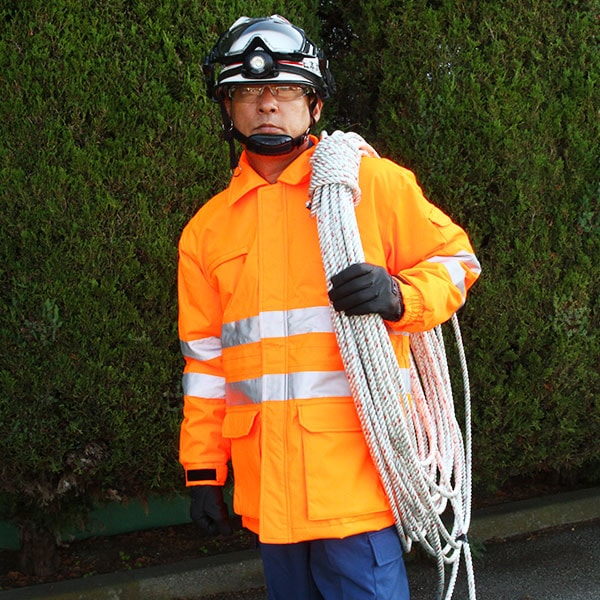 在庫限り】高視認性 防水・防寒コート SC-8575｜✩シーズンアイテム