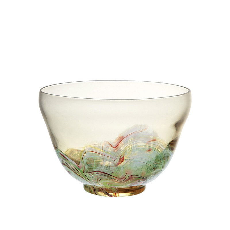 わかん：繭型茶碗 桐箱入り 模様その参 | 抹茶碗 | Sghr