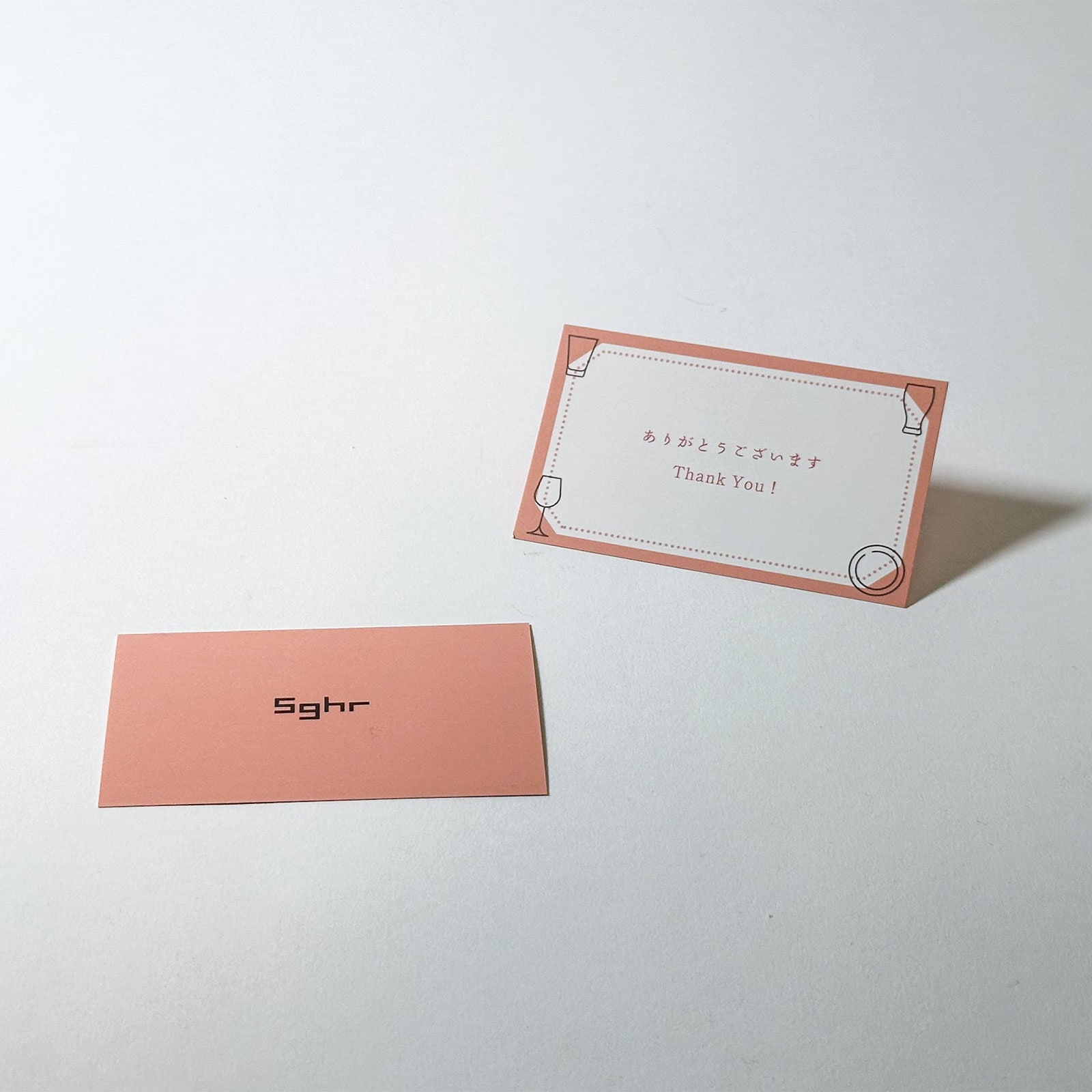 メッセージカードチケット | OTHERS | Sghr ARCHIVE online shop