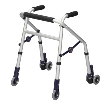 ミニフィット XS-148E 超小型 四輪歩行器【ユーバ産業】 | シルバー