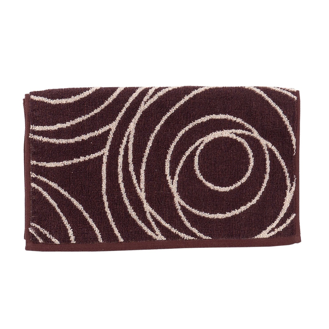 ☆M+home ジェネシー ハンドタオル 約34×80cm ブラウン | ブランド,M+