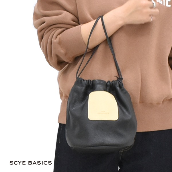 Scye Basics サイベーシックス シュリンクレザードローストリング