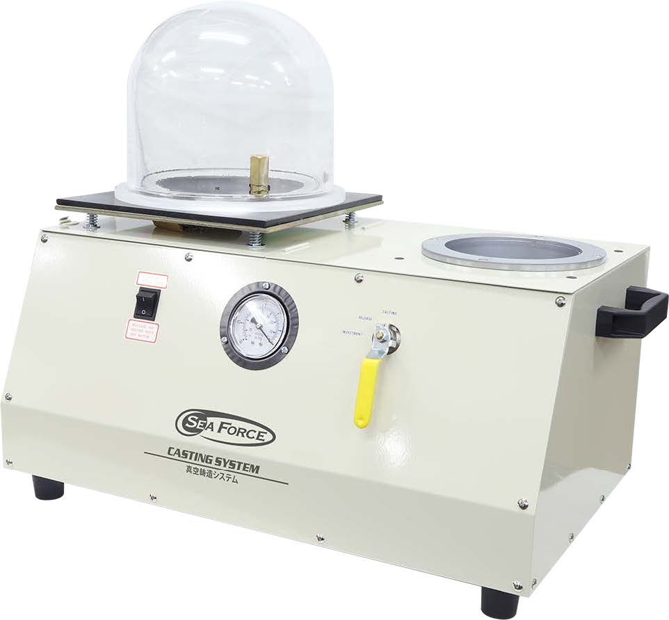 真空吸引鋳造機 CW300 | ワックス・鋳造,ワックス鋳造,鋳造機 | シー