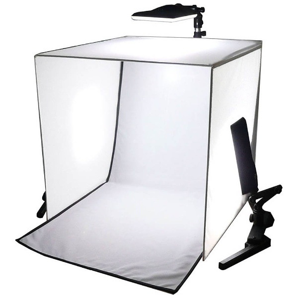 LED照明付きオリジナル撮影ボックス】 LPL LEDウェブスタジオセット(3
