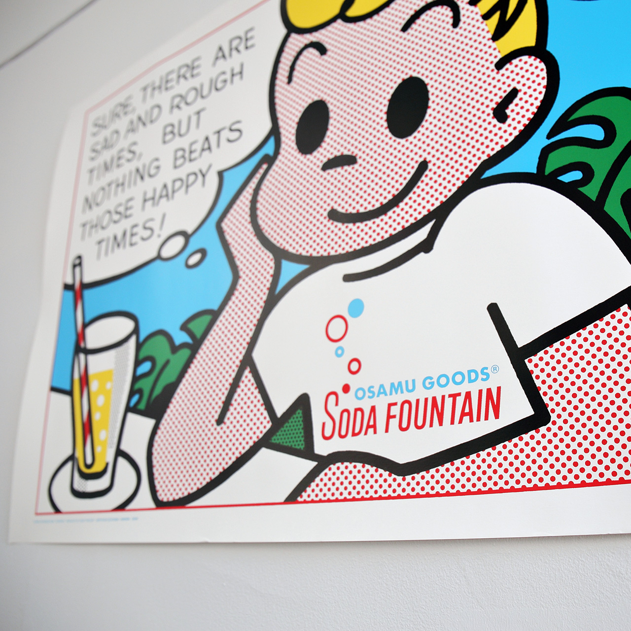 ソーダファウンテン・シルクスクリーンポスターB2 | すべての商品
