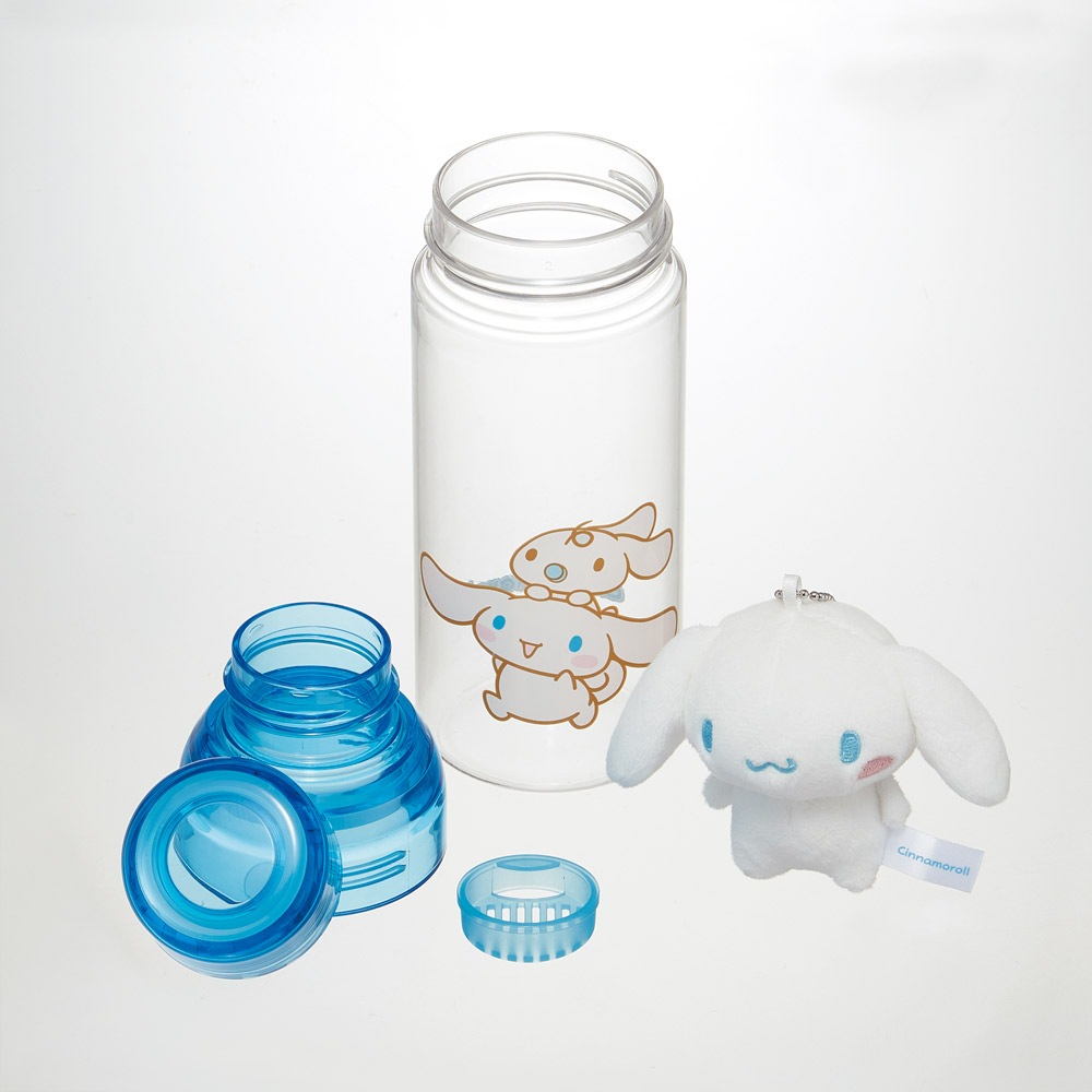 マスコット 入り ドリンク ボトル 水筒 480ml プラスチック 大人 直