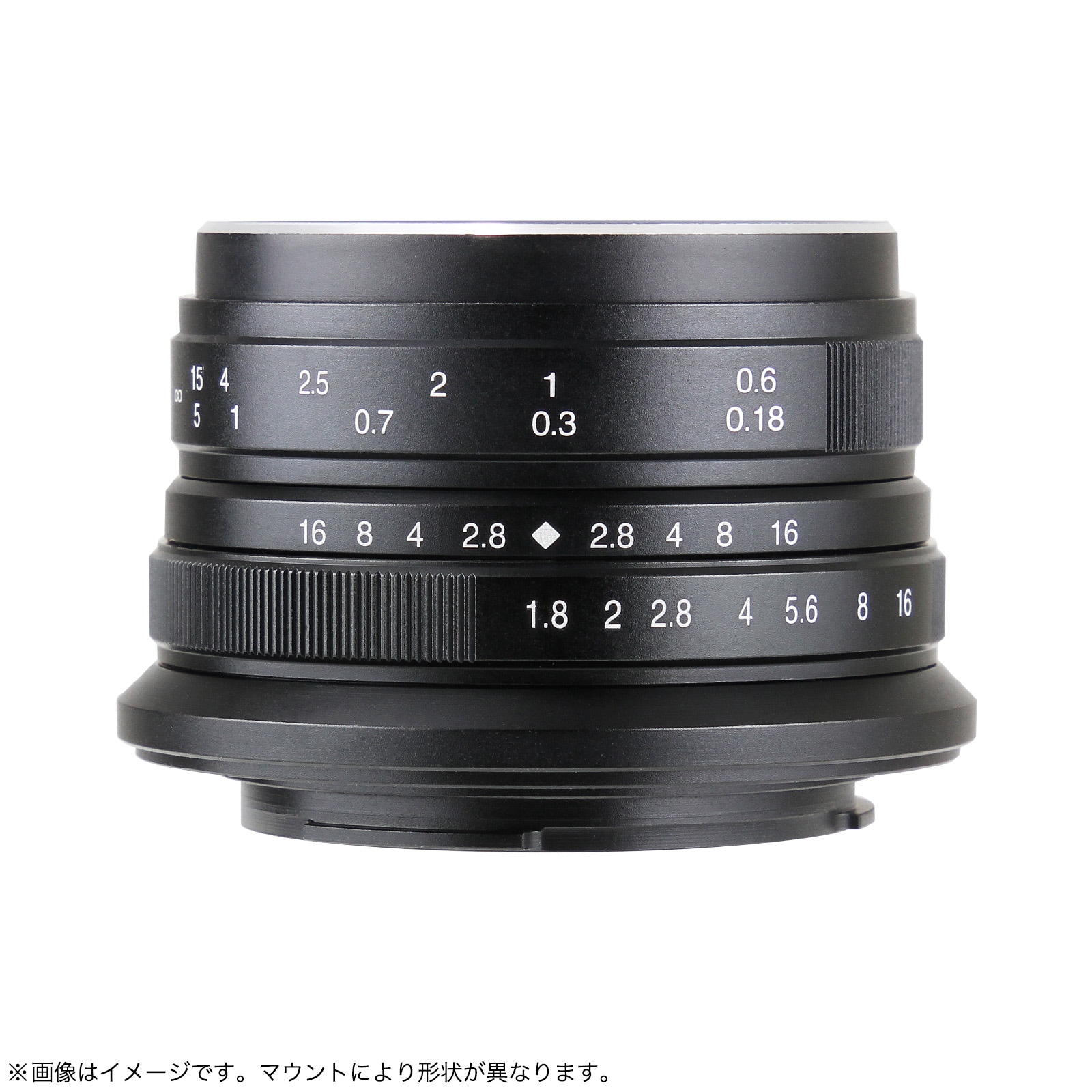 七工匠 7Artisans 25mm F1.8 ブラック 単焦点レンズ | 焦点工房