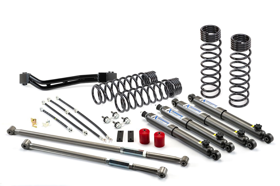 SGアジャストコイル50 X-SHOCKセット ブラックコイル ジムニー JB64