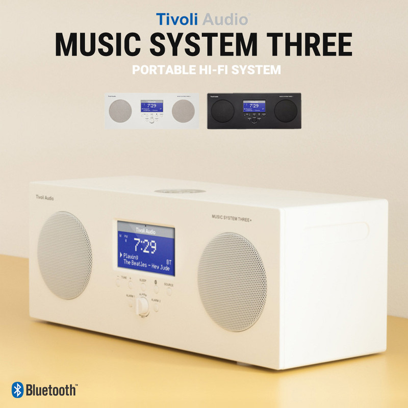 Tivoli Audio チボリオーディオ】MUSIC SYSTEM THREE ミュージック