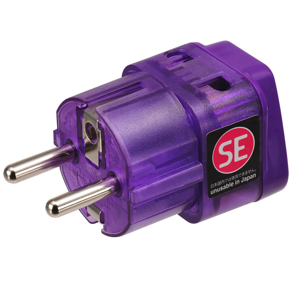RWG-D003 海外用 電源変換プラグ エレプラグW (SEタイプ) [ROAD