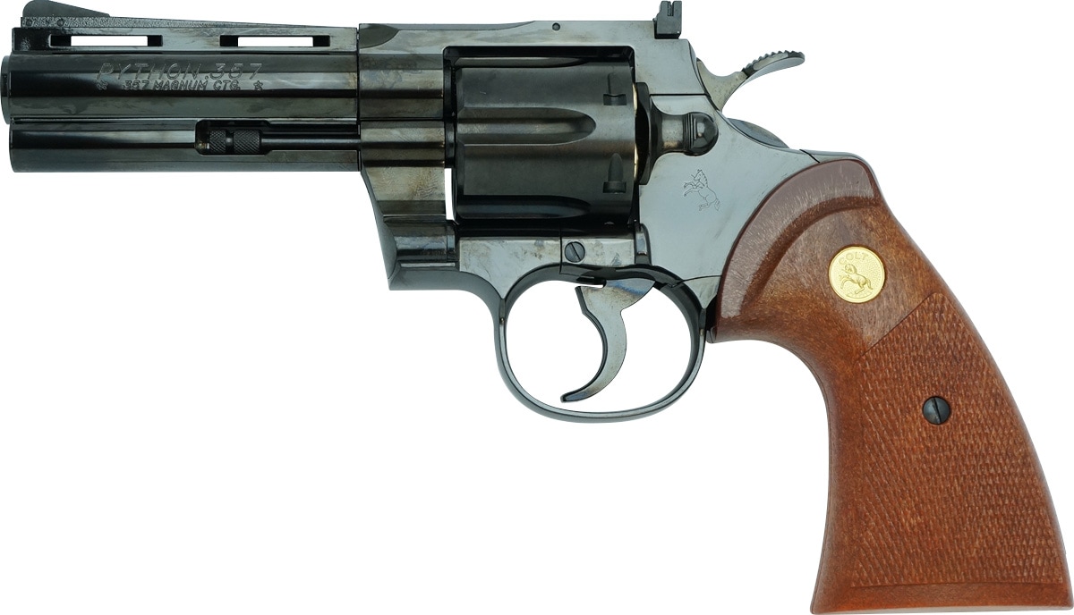 タナカワークス ガスリボルバー Colt Python .357Magnum 4inch “R