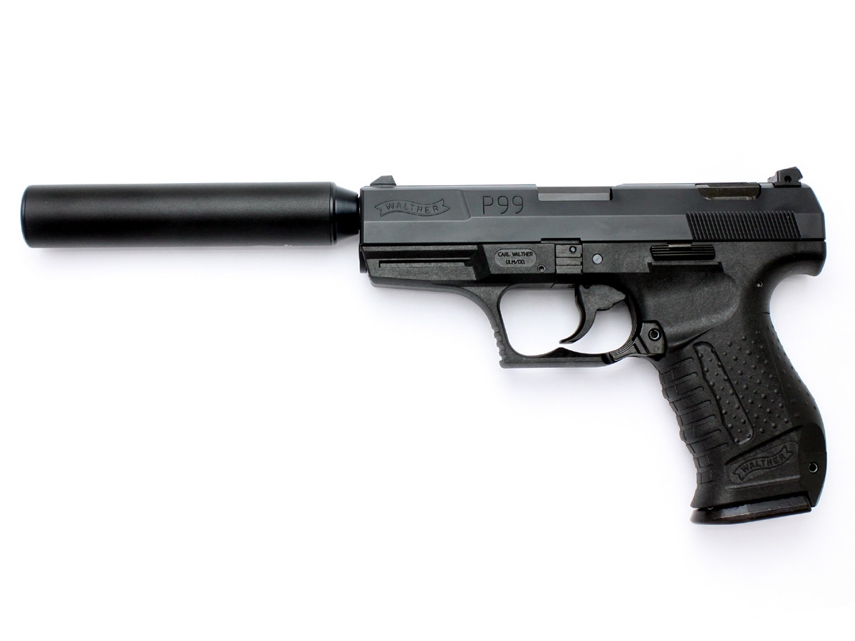 サイドアームズカスタム マルゼン ガスブローバックP99 サイレンサー