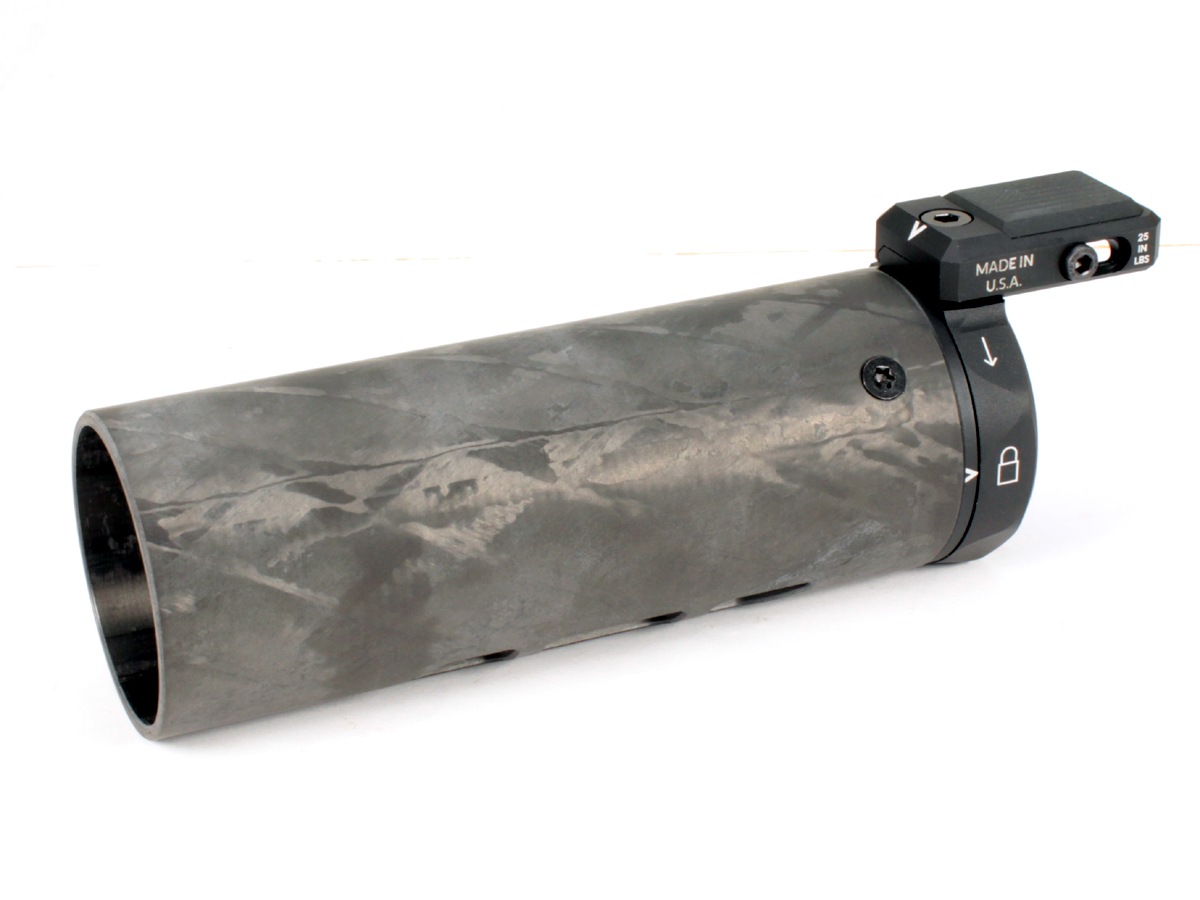 AngryGun MODTACタイプ U-RAC 6.5inch カーボンサプレッサーシールド