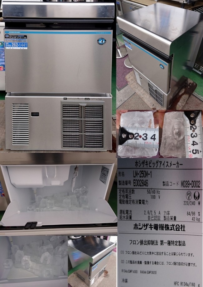 ビッグアイスメーカー 全自動製氷機 ホシザキ LM-250M-1 15年 | 中古