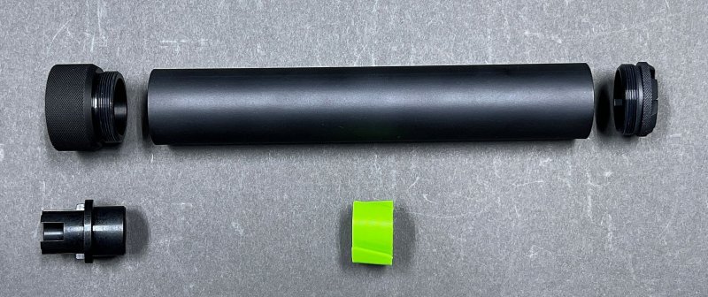 RETRO ARMS Handguard TUBERA AR15 - A 200mm | 外部パーツ,フロント