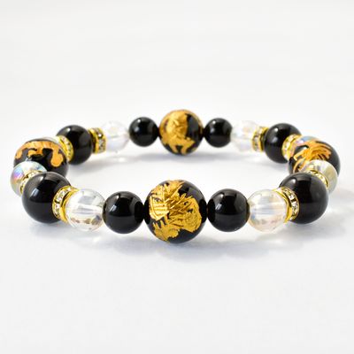 金運上昇 メンズ【サードオニキス】風水四神｜白崎八幡宮