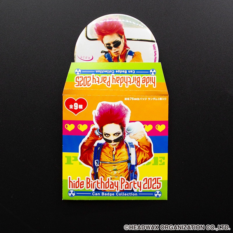 hide Birthday Party 2025 缶バッジ コレクション | hide OFFICIAL