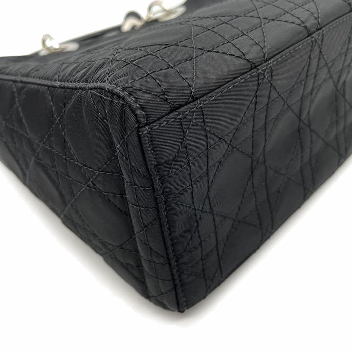 Christian Dior クリスチャンディオール 2WAYハンドバッグ カナージュ