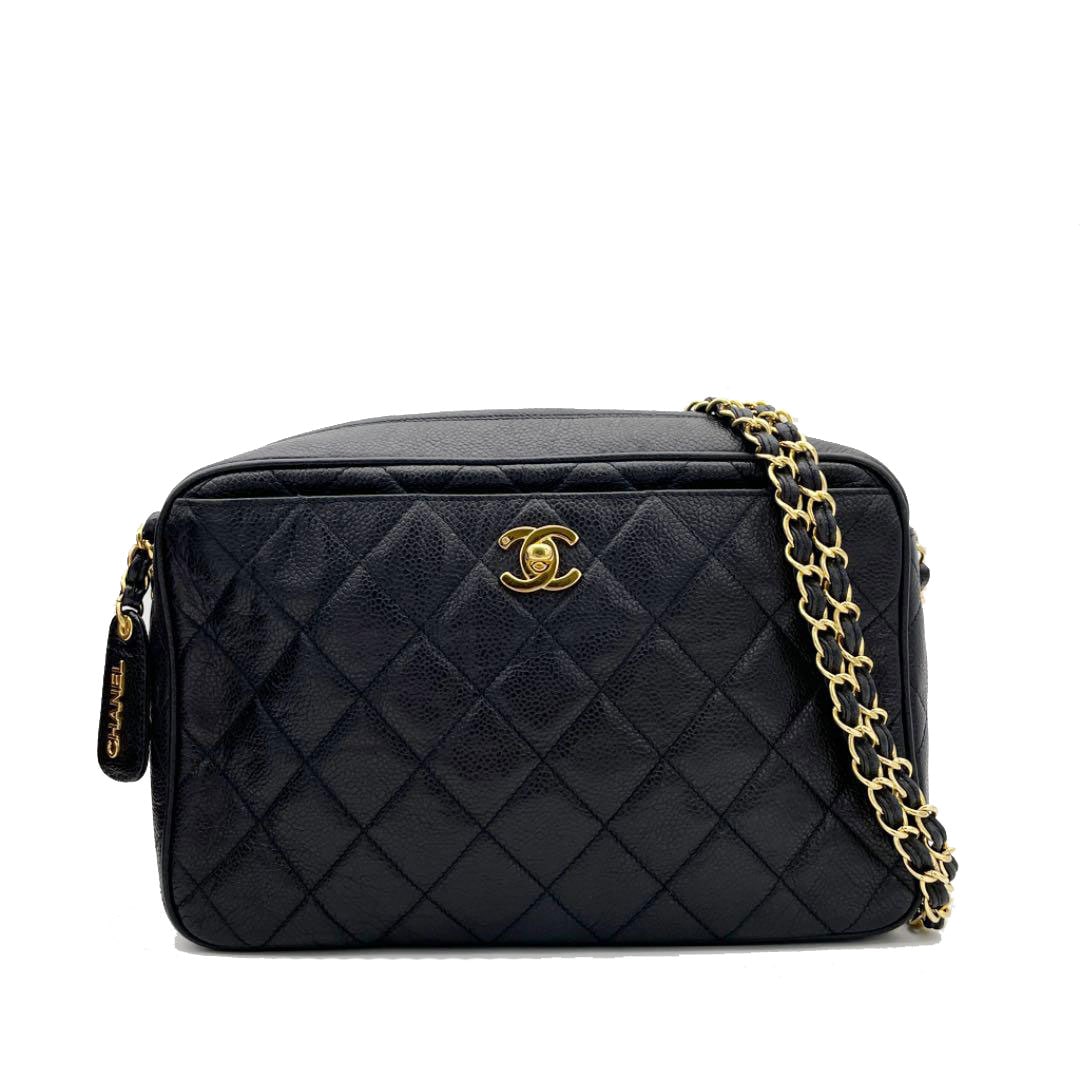 CHANEL シャネル マトラッセ チェーンショルダーバッグ ターンロック