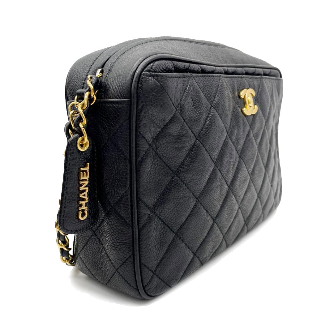 CHANEL シャネル マトラッセ チェーンショルダーバッグ ターンロック