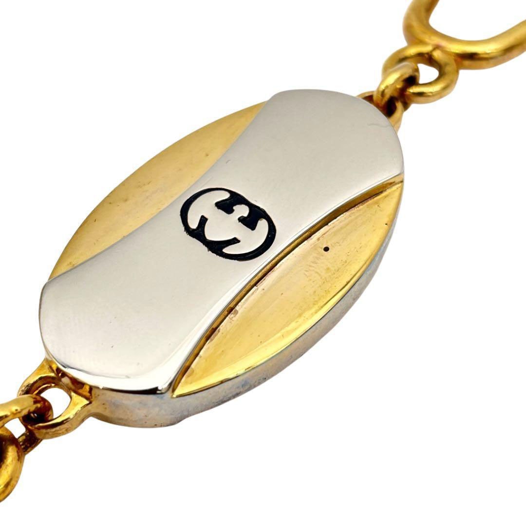 GUCCI グッチ オールドグッチ キーホルダー キーチェーン ゴールド