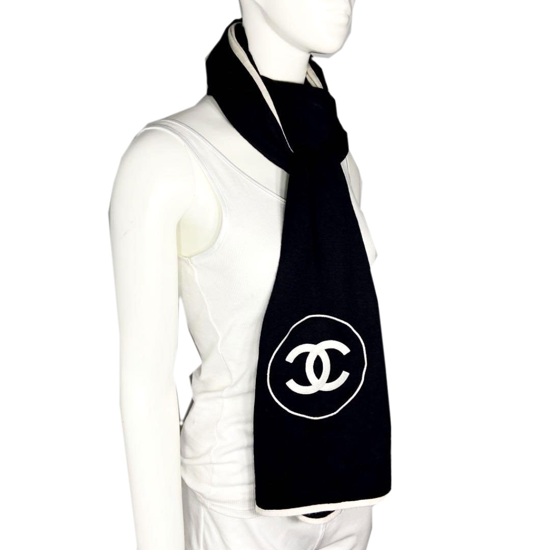 CHANEL シャネル マフラー ショール ストール ココマーク カシミヤ