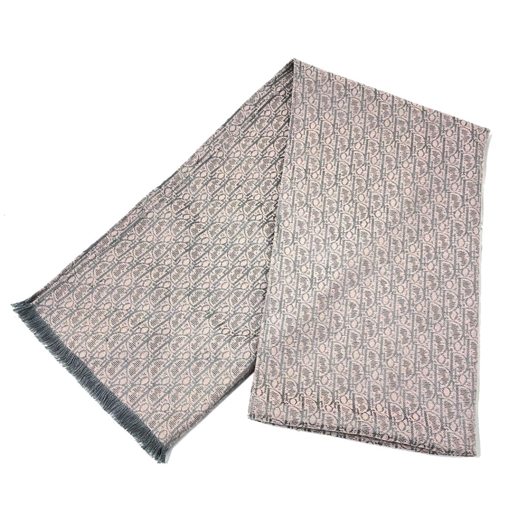 Christian Dior クリスチャン・ディオール ストール ロゴ カシミア