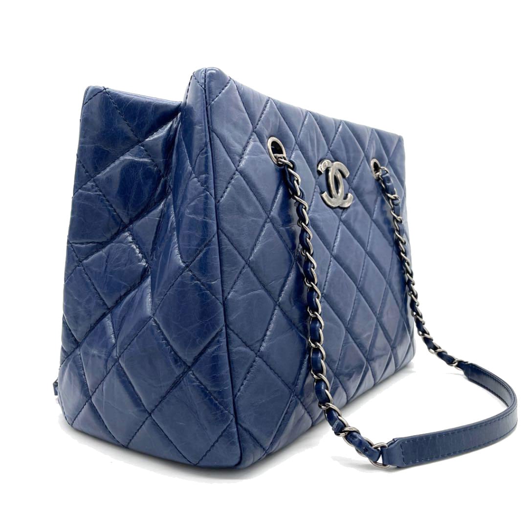 CHANEL シャネル マトラッセ チェーンショルダー トートバッグ