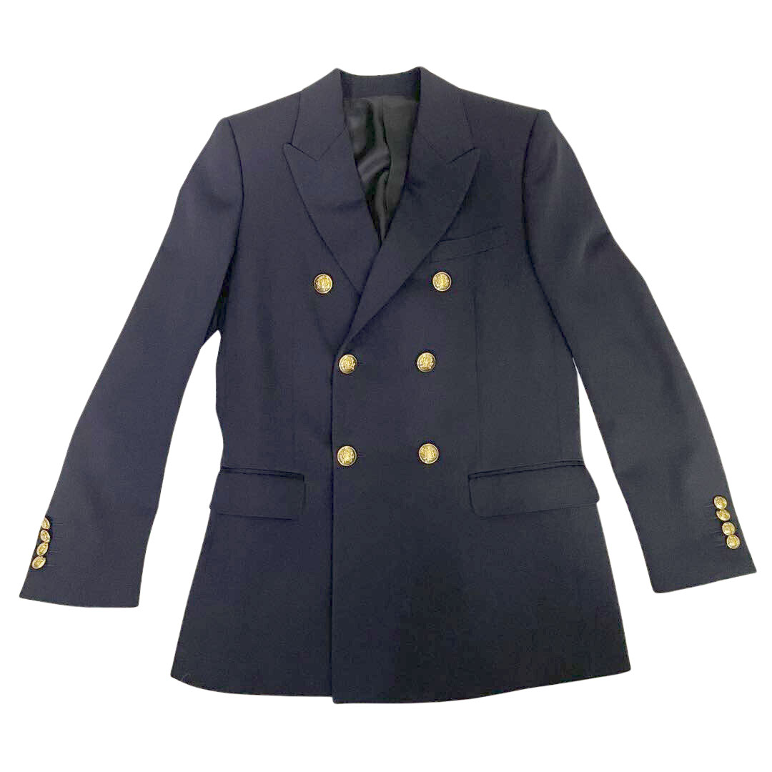 CELINE セリーヌ ダブルジャケット ダブルブレスト ロングブレザー 38