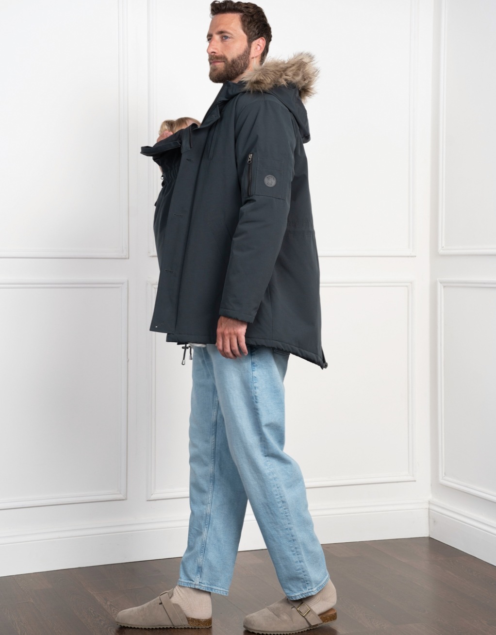 Seraphine JACK（ジャック） 2in1 メンズ・ベビーコート -ダーク