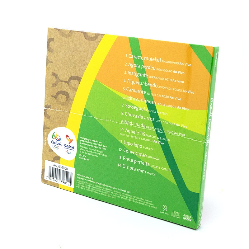 リオオリンピック公式ブラジルポップCD【Brasil Encanta】BRAZILIAN
