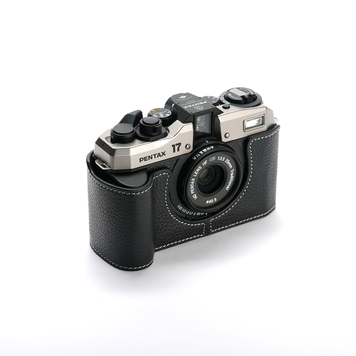 TP Original PENTAX 17用 ボディーハーフケース ブラック