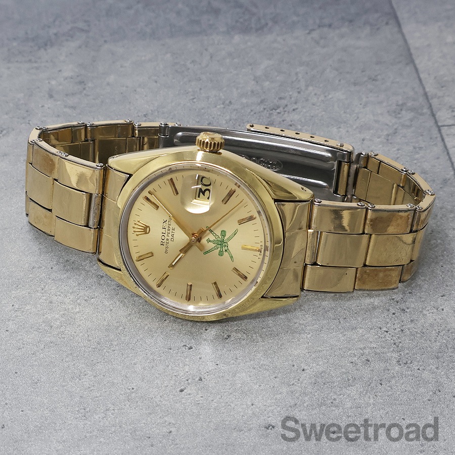 ロレックス オイスターパーペチュアルデイト オマーン ハンジャール