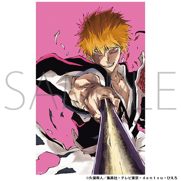 BLEACH 千年血戦篇 クリアポスター 日番谷冬獅郎 CALL YOUR NAME