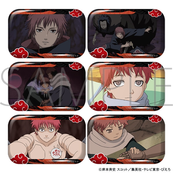 NARUTO-ナルト- 疾風伝 スクエアバッジコレクション SASORI2024【BOX