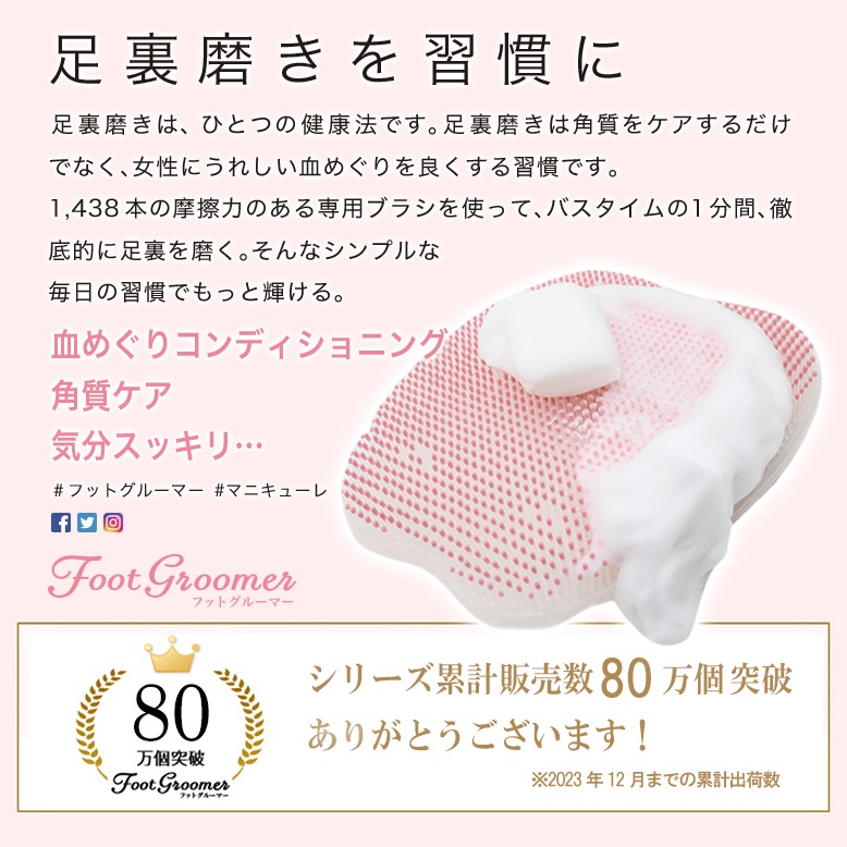 トルマリン配合】フットグルーマー・マニキューレ - サンパック公式