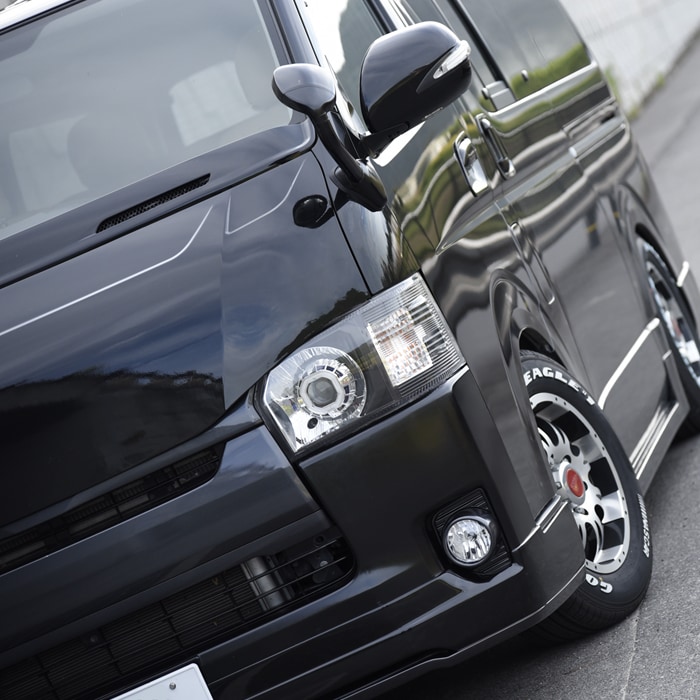 色選択 HELIOS 200系ハイエース 標準 アイアン バッドフェイス