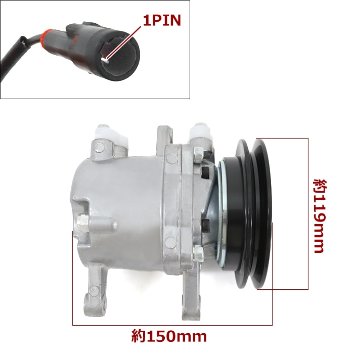 エアコンコンプレッサー 95200-78A03 95201-78A00 キャリイトラック