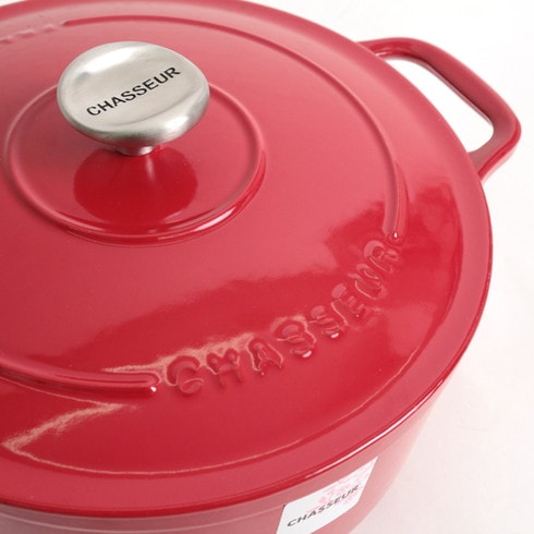 送料無料 訳あり 個数限定 CHASSEUR シャスール ラウンドキャセロール