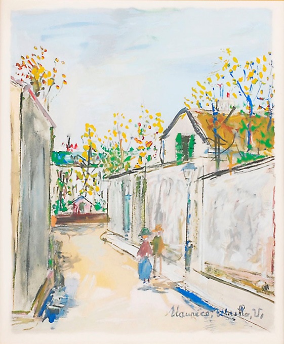 モーリス・ユトリロ 挿画本『霊感の村』 | | アトリエ・ブランカ