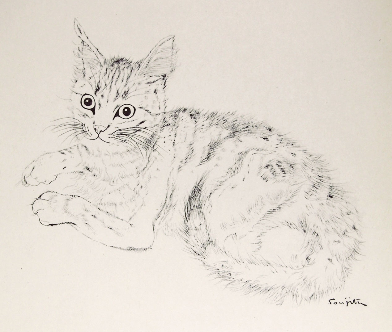 藤田嗣治 挿画本『夜と猫』 | | アトリエ・ブランカ