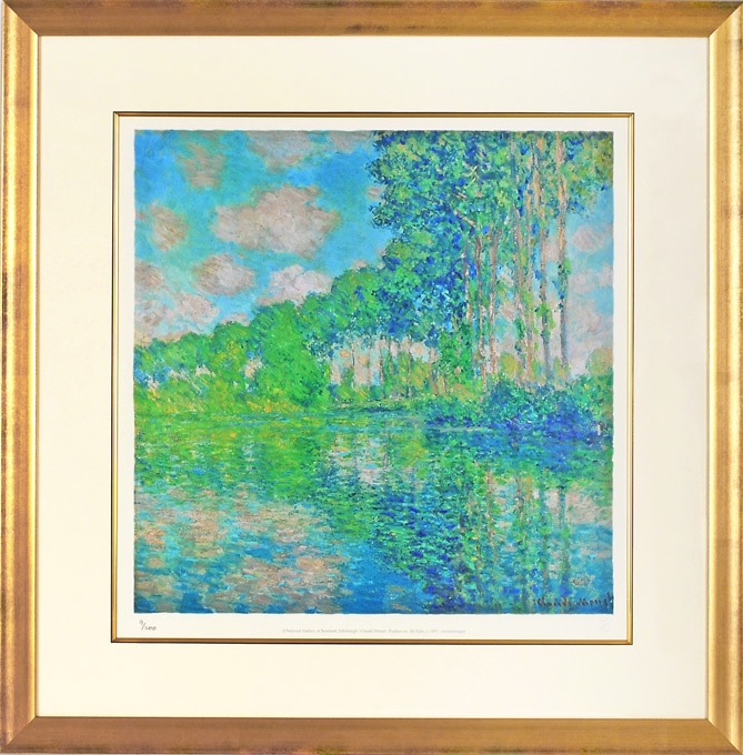 クロード・モネ 「エプト川のポプラ並木」 | | アトリエ・ブランカ