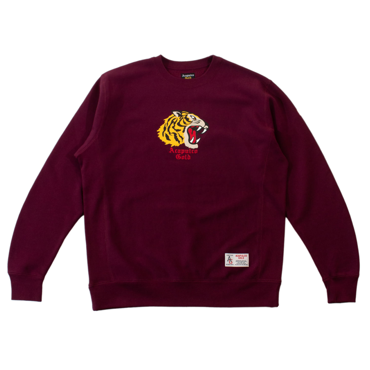 ACAPULCO GOLD/アカプルコ ゴールド】TIGER CREWNECK SWEATSHIRT